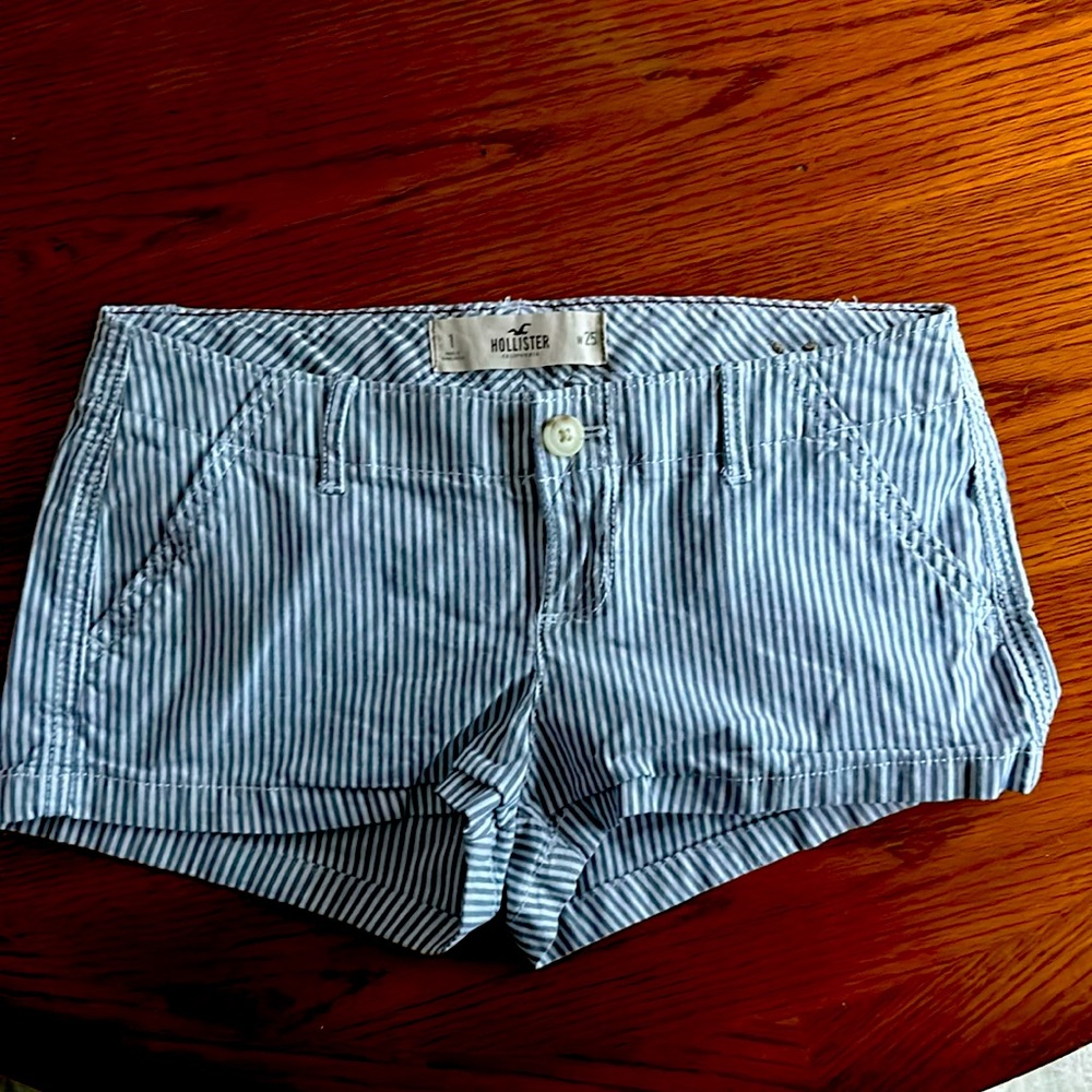 Hollister Pinstripe Shorts